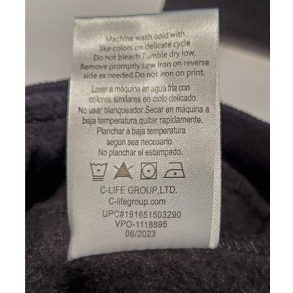 NWT MTV Skeleton & Floral Graphic Black Hoodie Sweatshirt Sz XS Goblincore Goth - Picture 10 of 10